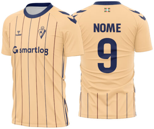 Arte Vetor Camisa SD Eibar Visita 2024-2025