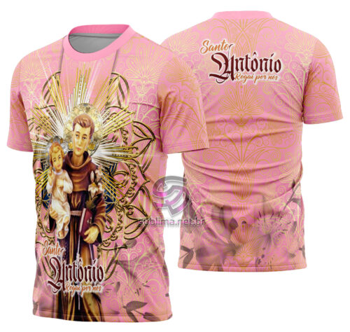 Arte vetor camisa Santo Antônio 5 SBM#SANT-ROS