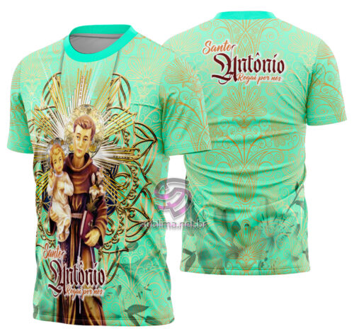 Arte vetor camisa Santo Antônio 6 SBM#SANT-VER