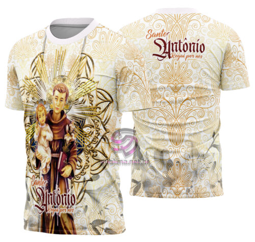 Arte vetor camisa Santo Antônio Mod-3 SBM#SATO-DOR