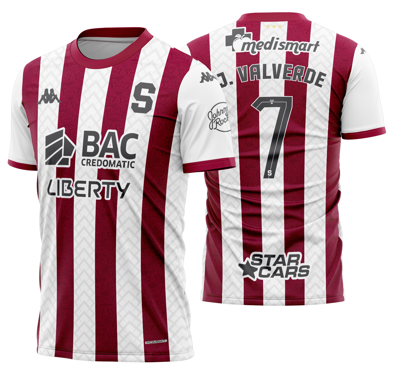 Arte vetor camisa Saprissa Concept 2025
