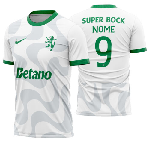 Arte vetor camisa Sporting CP Visita 2025-2026