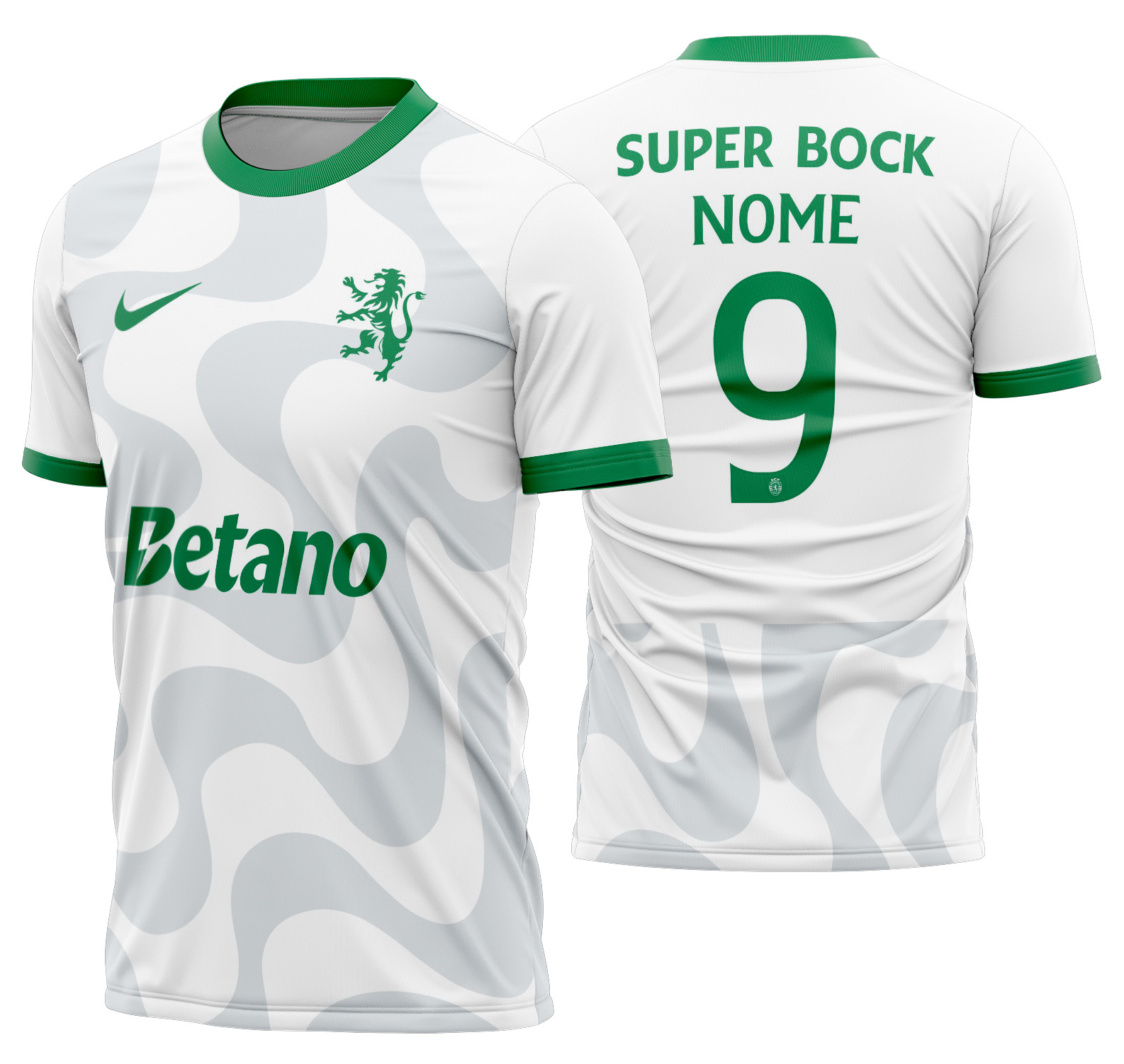Arte vetor camisa Sporting CP Visita 2025-2026
