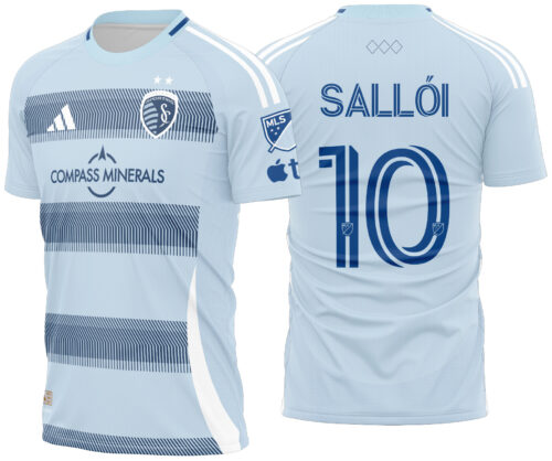 Arte vetor camisa Sporting Kansas City Local 2025
