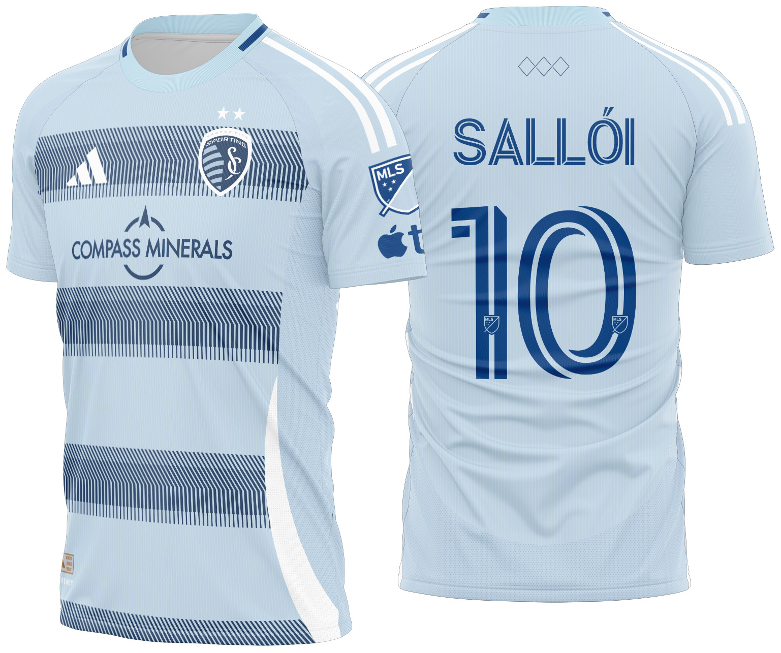 Arte vetor camisa Sporting Kansas City Local 2025