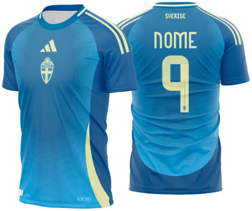 Arte vetor camisa Suecia Women's Visita 2025-2026