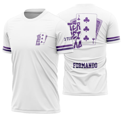 Arte vetor camisa Terceirão Baralho Mod-253