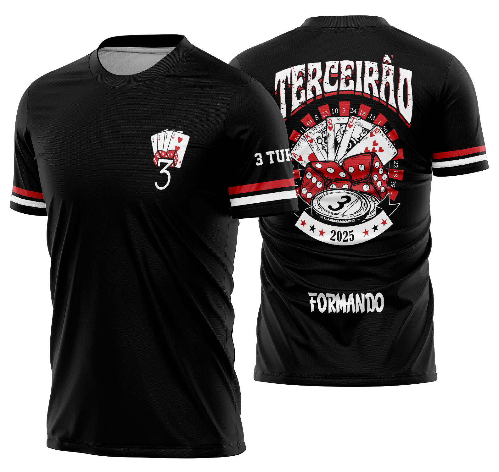 Arte vetor camisa Terceirão Cassino Mod-264