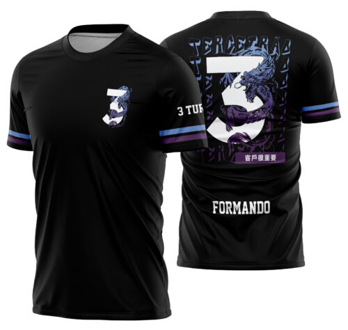 Arte Vetor Camisa Terceirão Dragão Mod-263