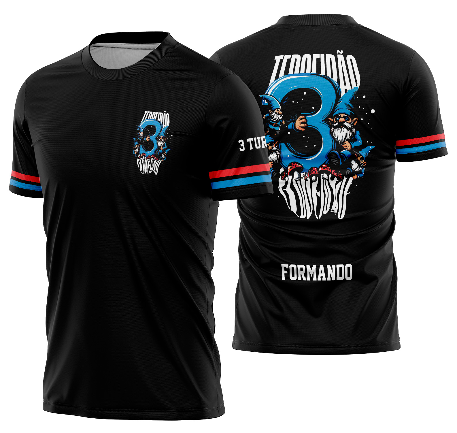 Arte Vetor Camisa Terceirão Duende  Mod-279