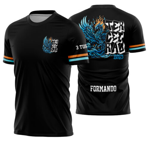 Arte vetor camisa Terceirão Fênix Mod-256