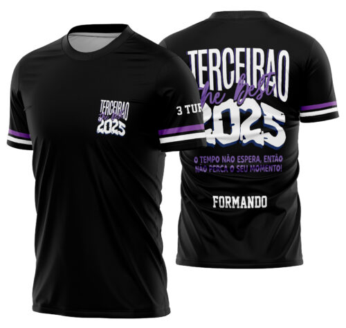 Arte Vetor Camisa Terceirão Frase Mod-304