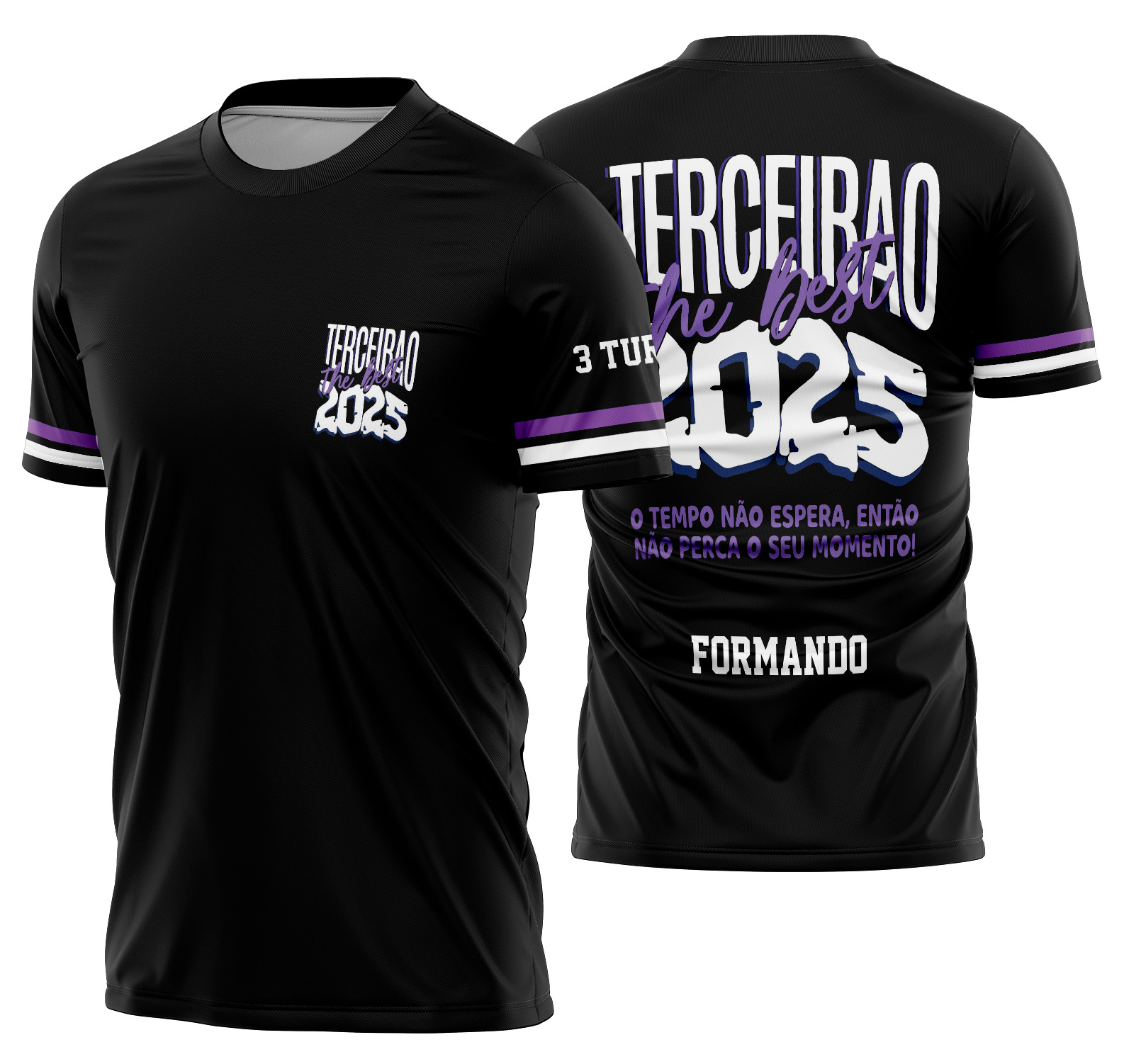 Arte Vetor Camisa Terceirão Frase Mod-304