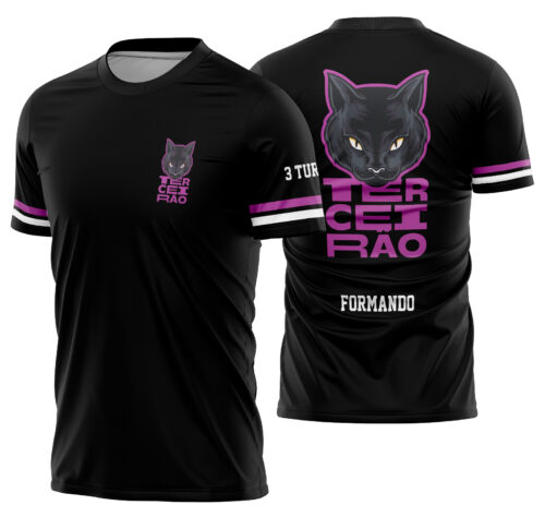 Arte vetor camisa Terceirão Gato Mod-290