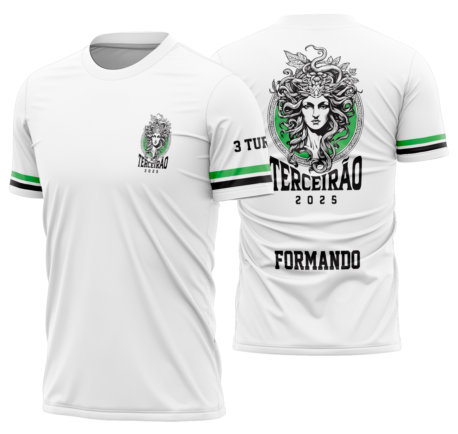 Arte Vetor Camisa Terceirão Medusa Mod-230