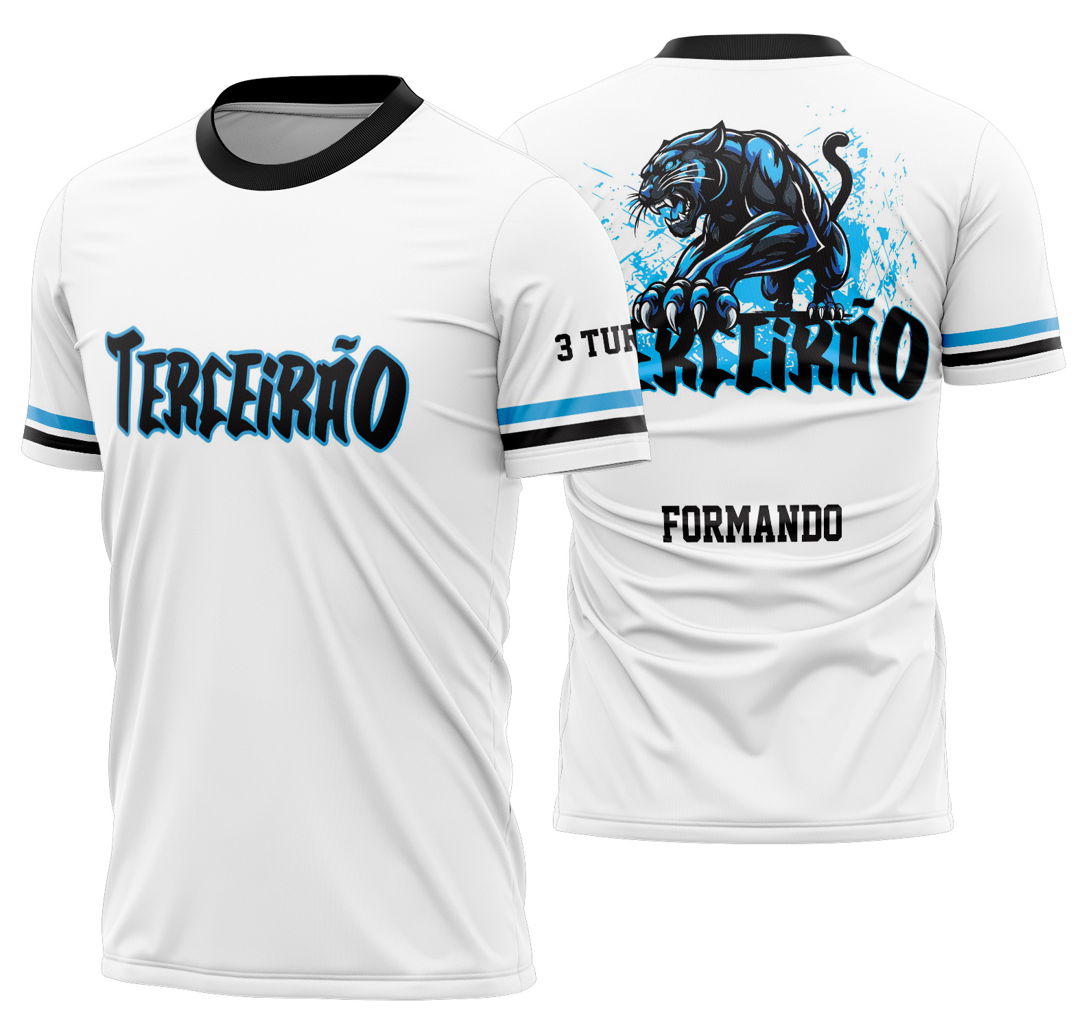 Arte Vetor Camisa Terceirão Pantera Mod-305