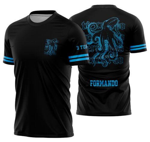 Arte vetor camisa Terceirão Polvo Mod-269