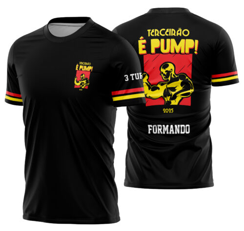 Arte vetor camisa Terceirão Pump Mod-242