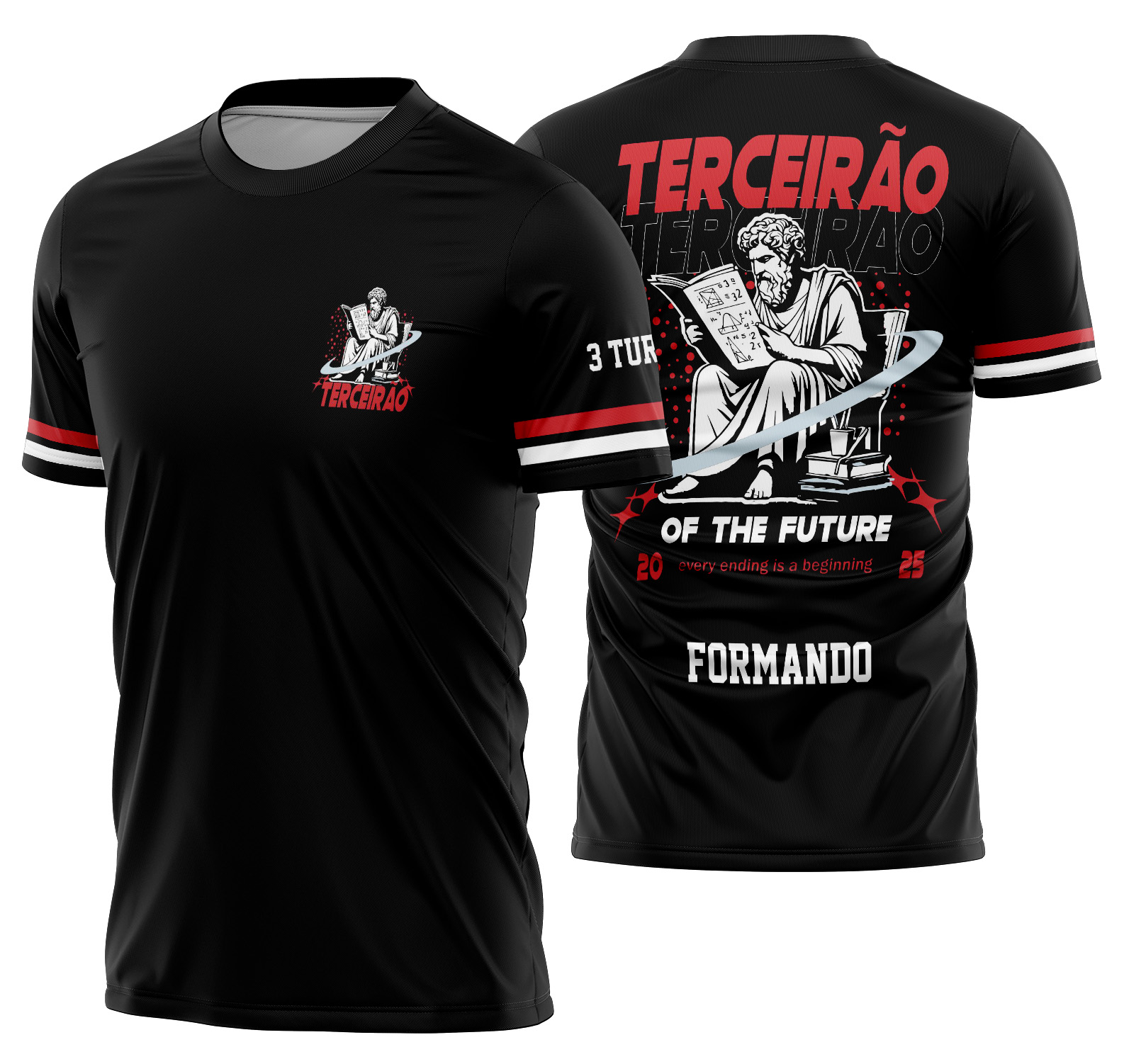 Arte vetor camisa Terceirão Socrates Mod-203