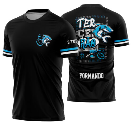 Arte Vetor Camisa Terceirão Tubarão Mod-265