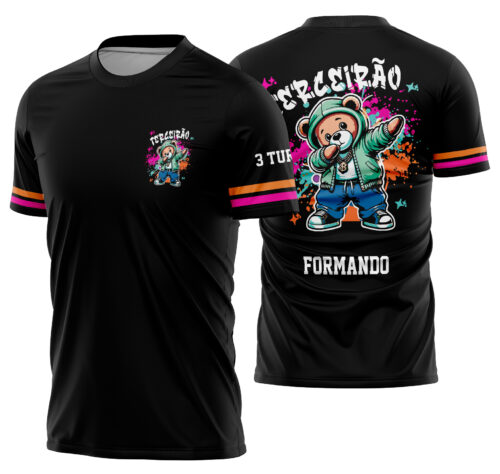 Arte Vetor Camisa Terceirão Urso Mod-218