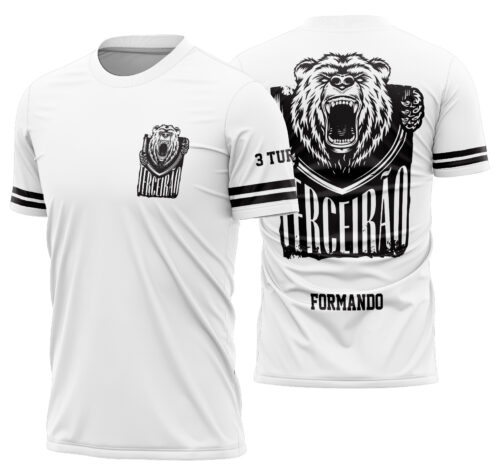 Arte Vetor Camisa Terceirão Urso Mod-299