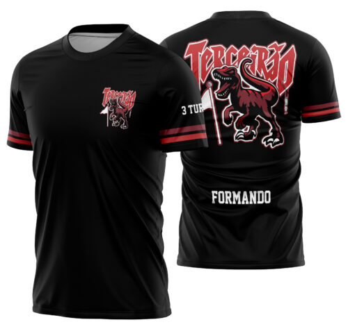 Arte Vetor Camisa Terceirão  Dinossauro Mod-278