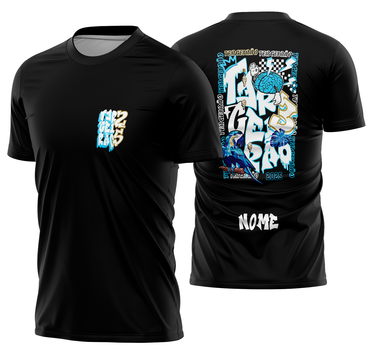 Arte vetor camisa Terceirão arara Mod-241