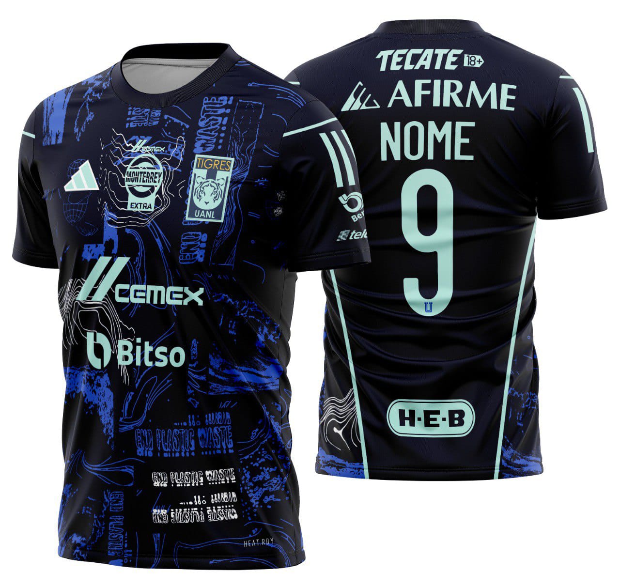 Arte Vetor Camisa Tigres Dia De La Terra 2023