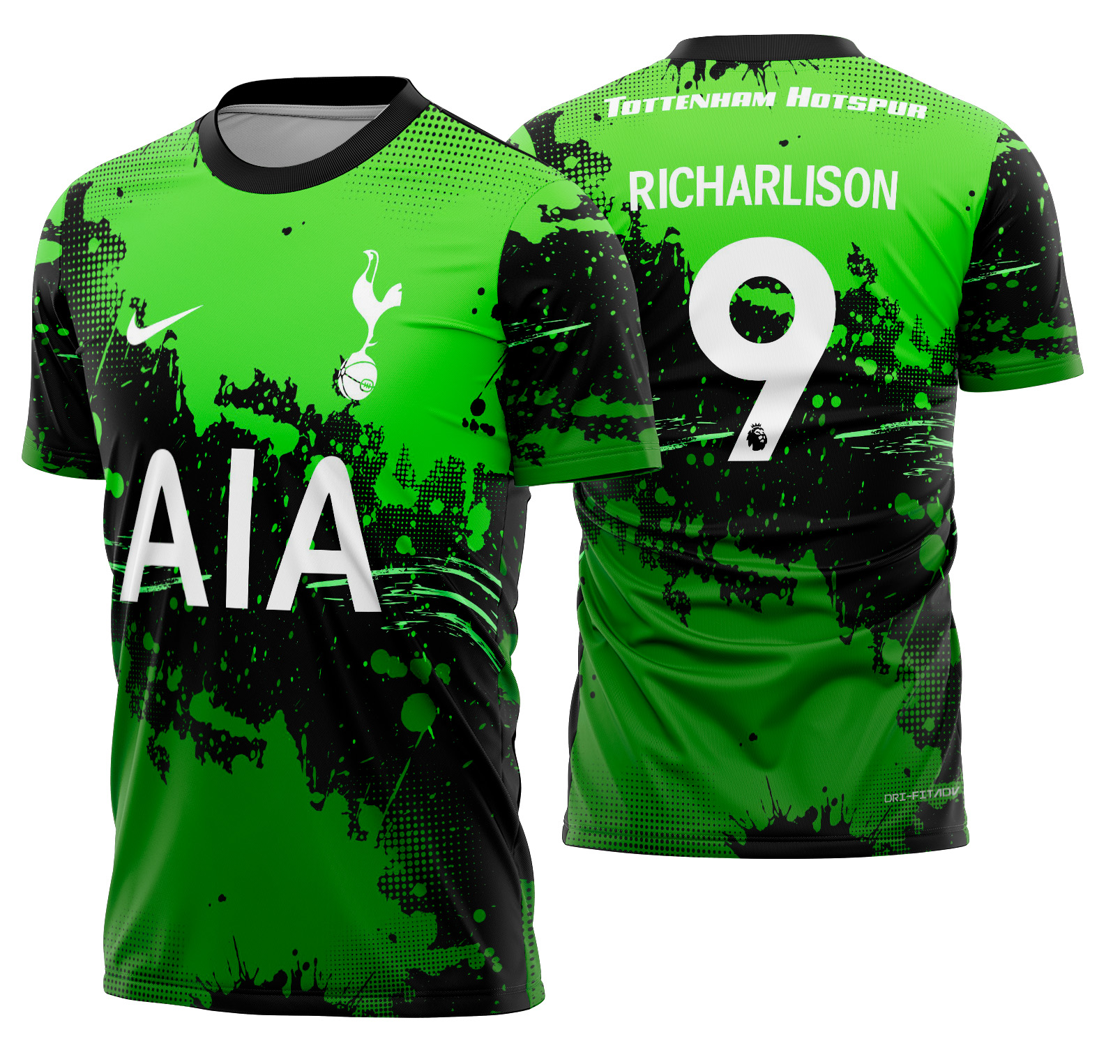 Arte vetor camisa Tottenham Concept 2025