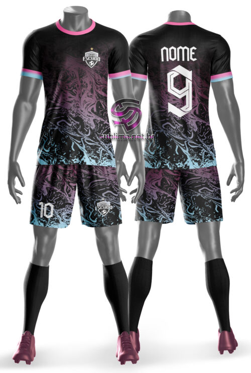 Arte vetor camisa Uniforme time amador Mod-2