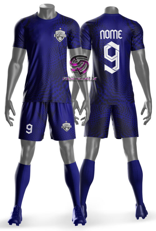 Arte vetor camisa Uniforme time amador Mod-1