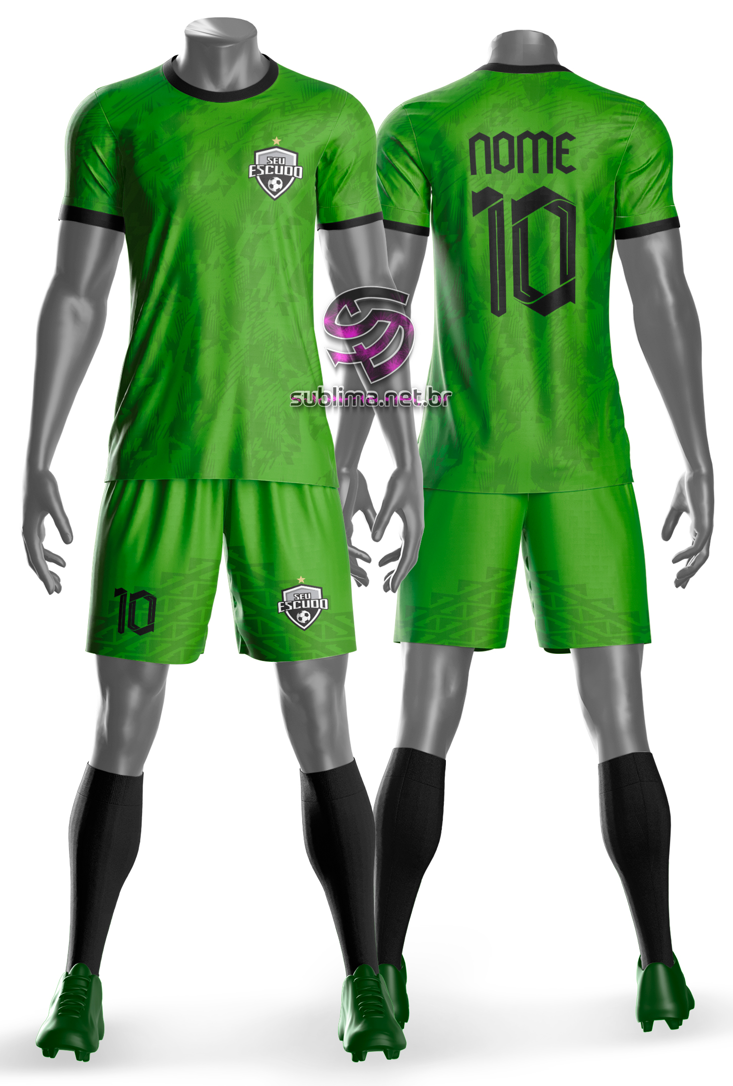 Arte vetor camisa Uniforme time amador Mod-12