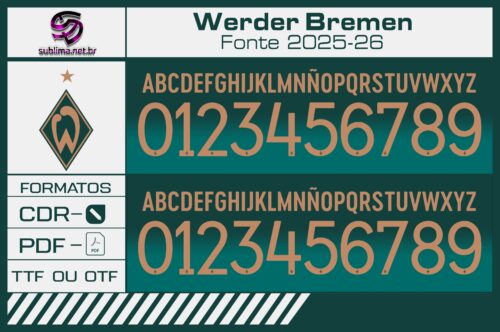 Fonte Werder Bremen 2025-2026