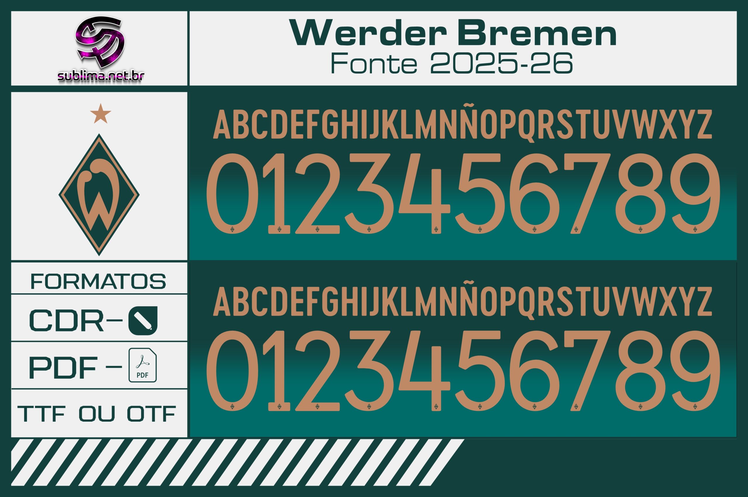 Fonte Werder Bremen 2025-2026