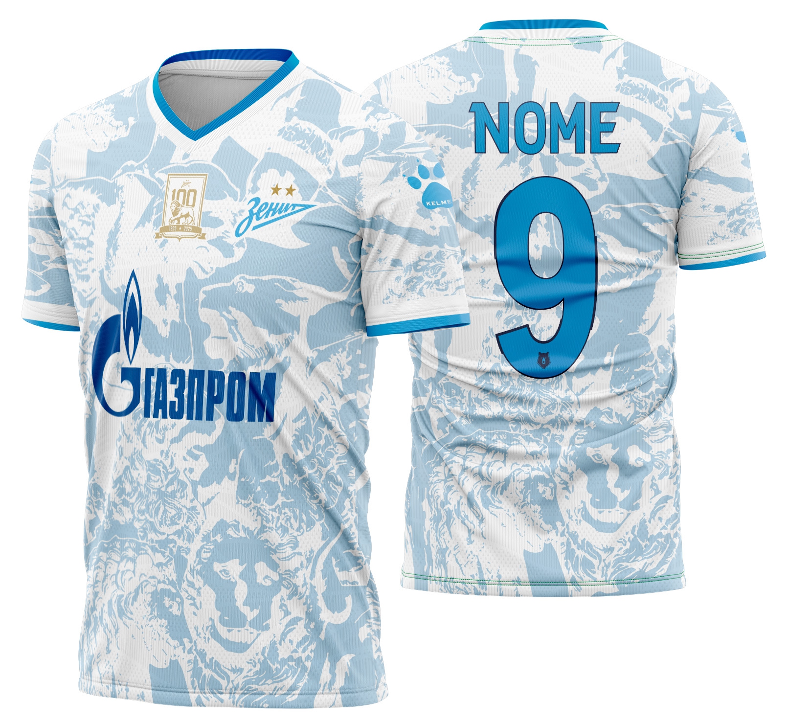 Arte vetor camisa Zenit Visita 2024-2025
