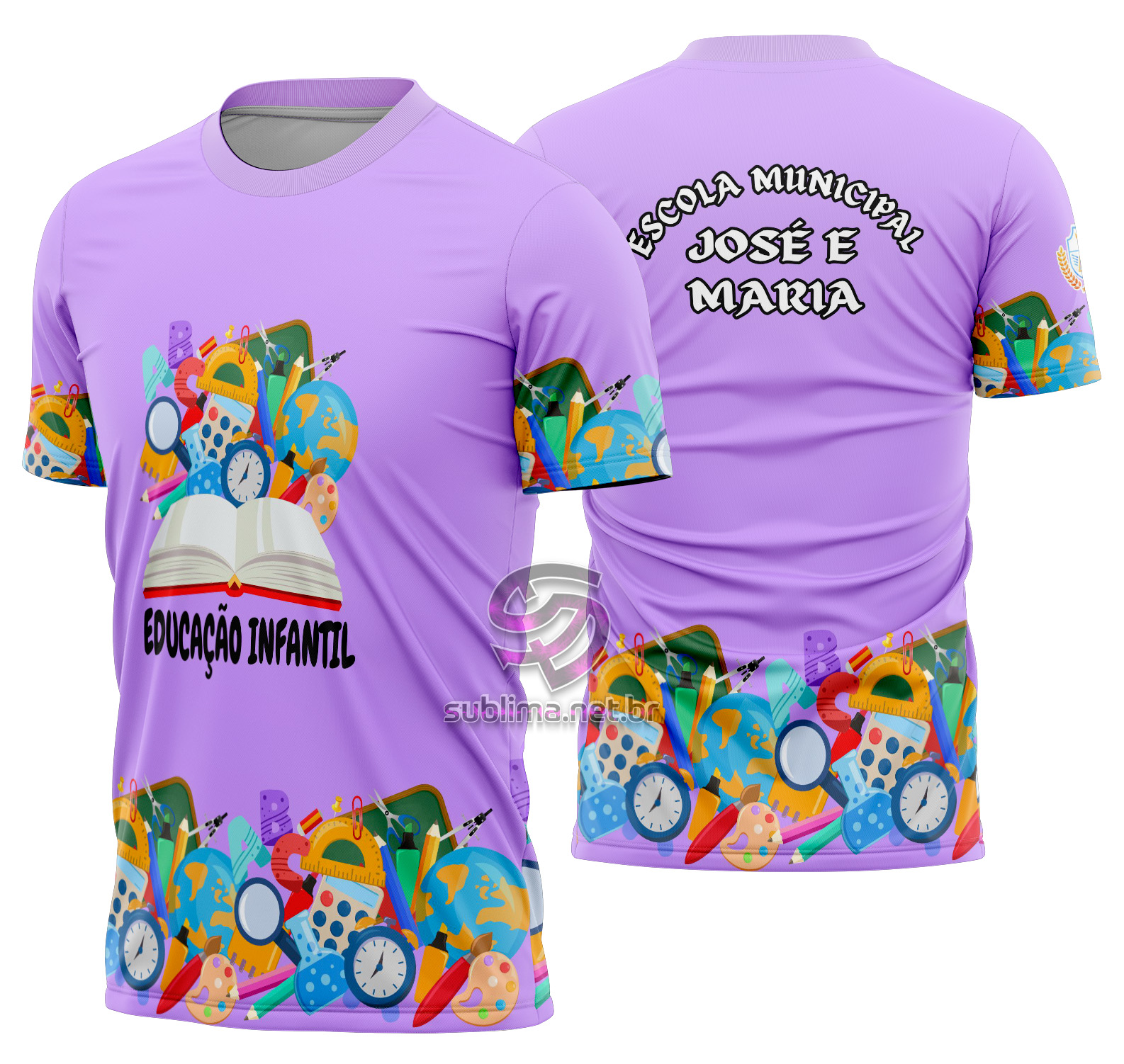 Arte Vetor camisa professora Mod-1