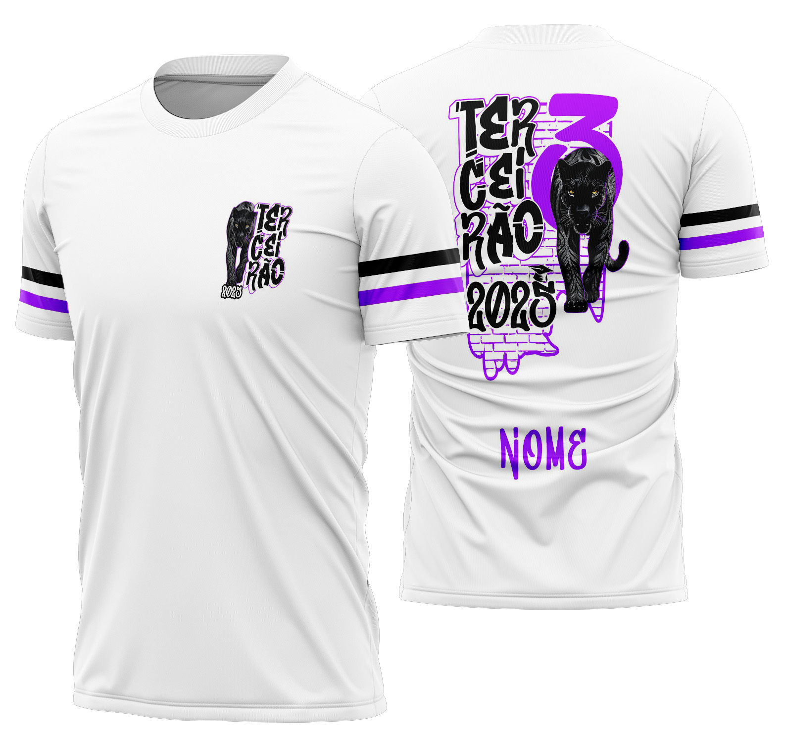 Arte vetor camisa terceirao Pantera Mod-246